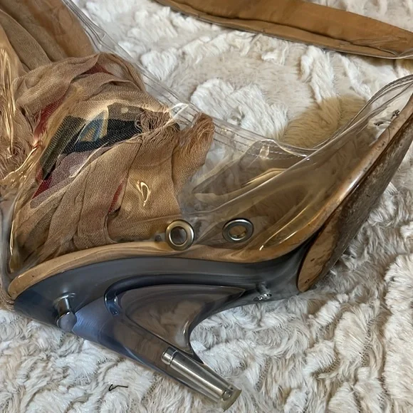 COPY - Yeezy Season 4 Transparent Thigh High Boots 🔥 🌺 💛